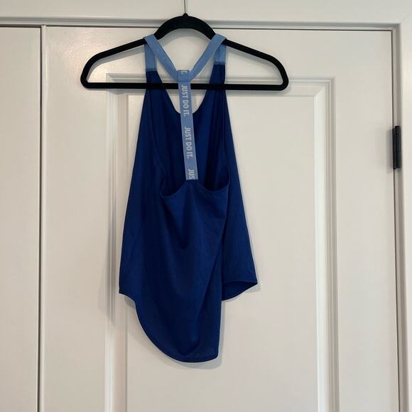 Nike Dri Fit Women's Activewear Tank‎ Top Royal Blue Size XS - Picture 4 of 8
